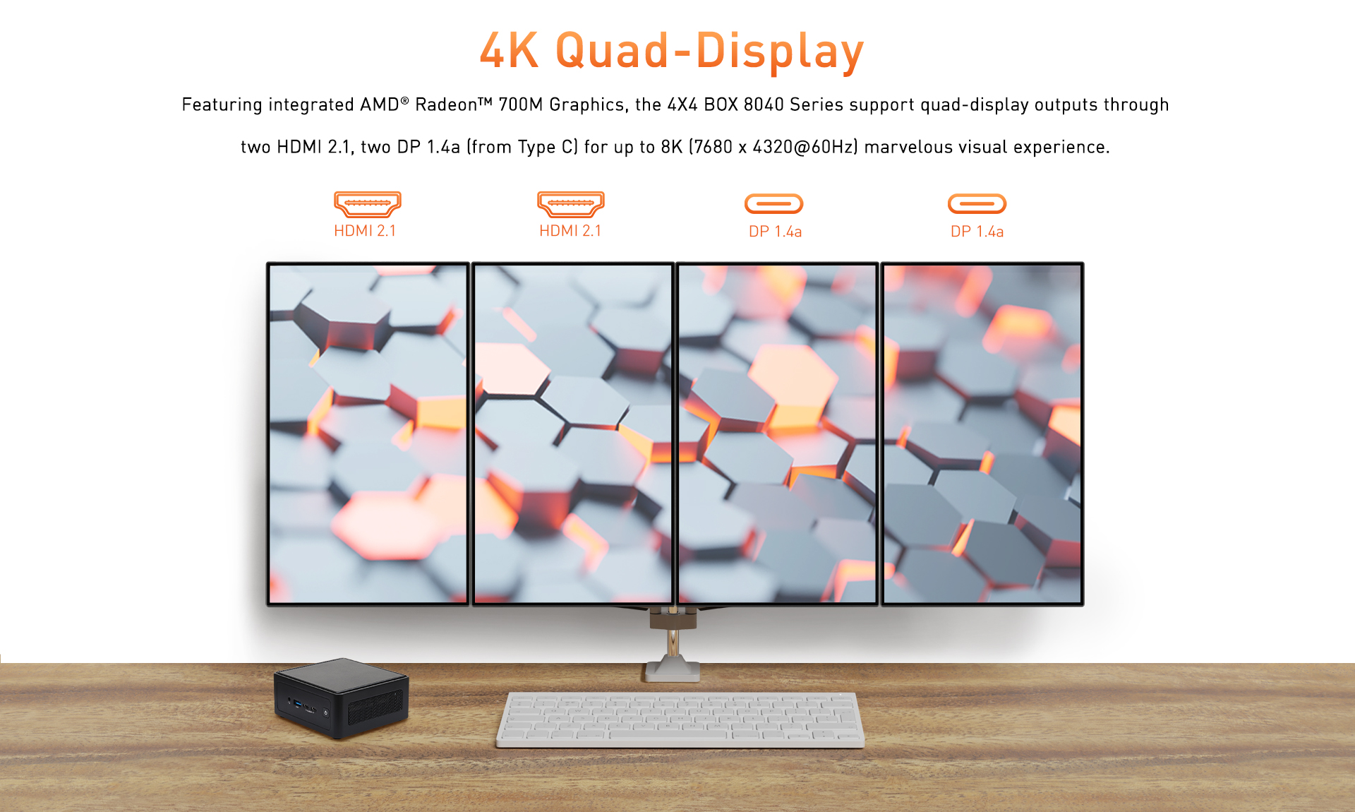 ASRock Industrial - 4X4 BOX-8840U